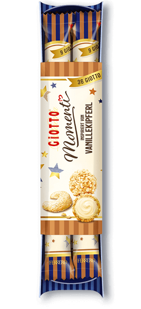 36 Giotto Momenti inspiriert von Vanillekipferl Packung